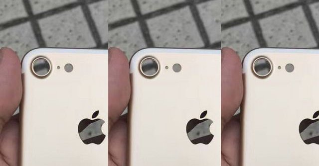 Leaked photos of iPhone 7 camera and rear panel