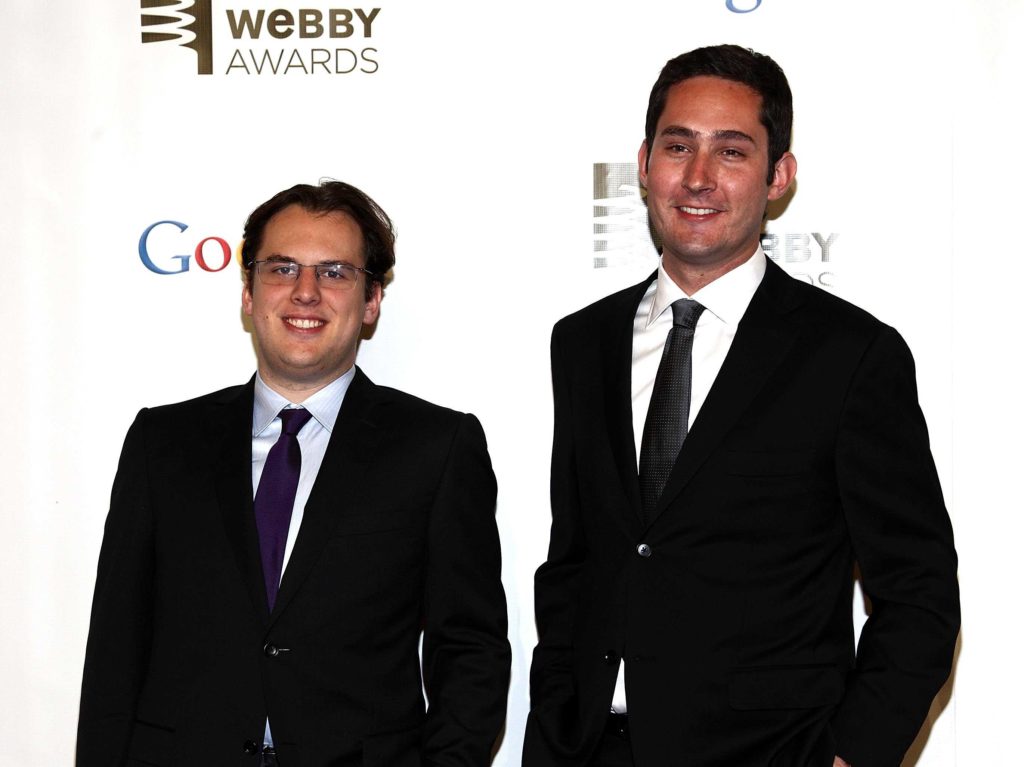 Instagram Founders Kevin Systrom and Mike Krieger