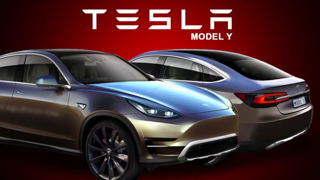 Tesla Model Y concept rendering (unofficial)