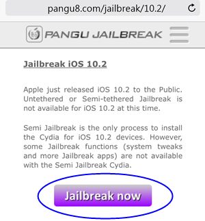 iOS 10.2 Semi Jailbreak