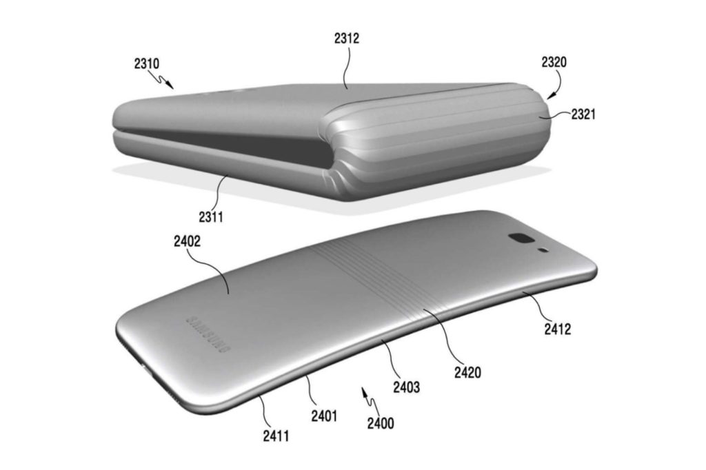 Samsung Galaxy X foldable smartphone concept