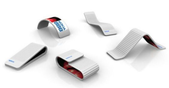 Nokia foldable smartphone screen - concept
