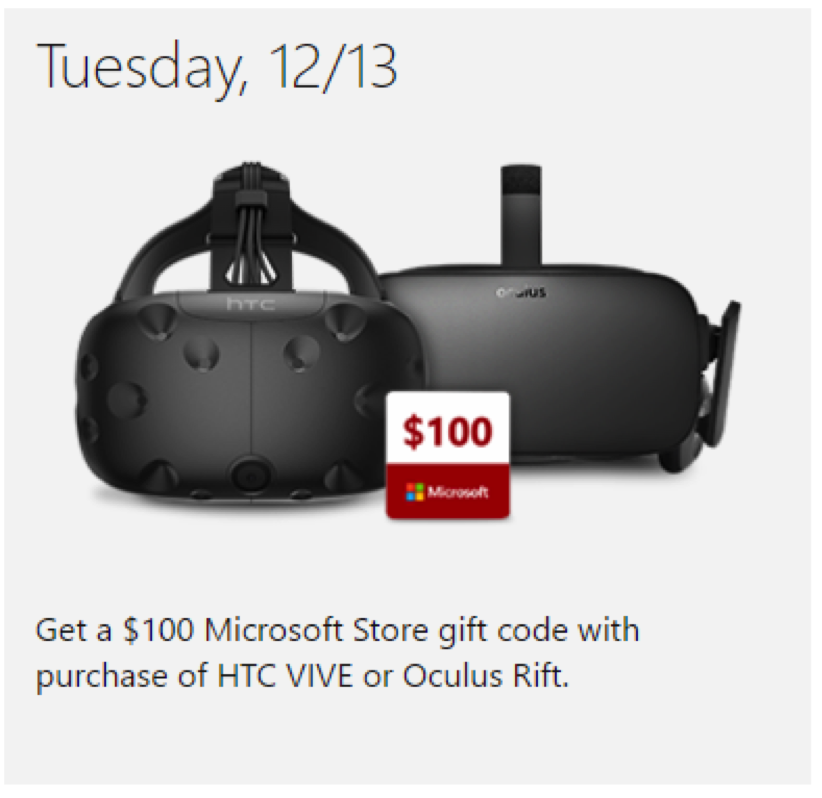 12 Days of Microsoft Deals at Microsoft Store - In-Store and Online