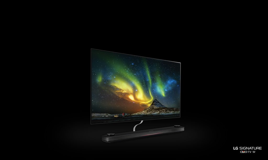LG Signature OLED W super-thin TV