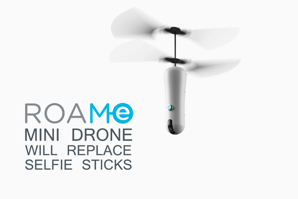 Roam-E selfie drone