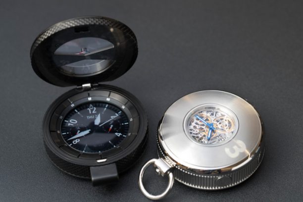 Concept pocket watch based on Samsung Gear S3