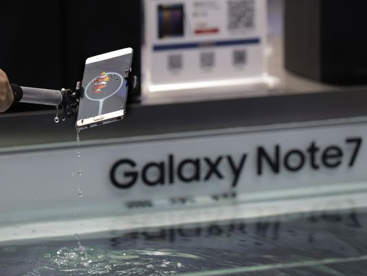 Samsung Galaxy Note 7, FAA, DOT