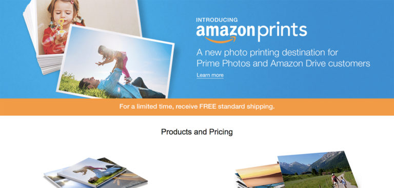 Amazon Launches Photo Printing Service, Cuts the Cord on Unlimited Photos