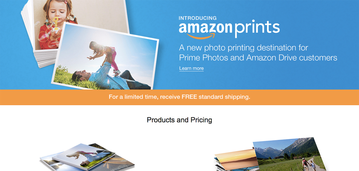 Amazon Prints: New photo printing service from Amazon.com