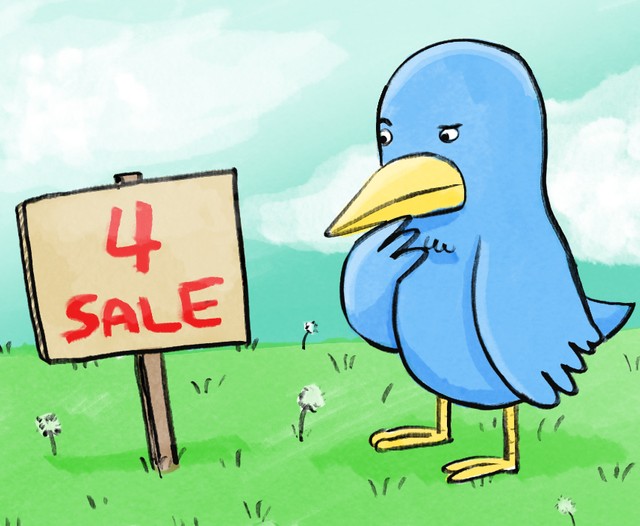 twitter for sale
