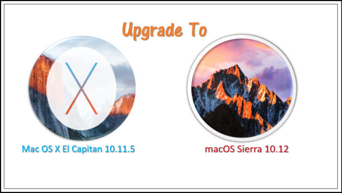 Upgrade from OS X to Sierra