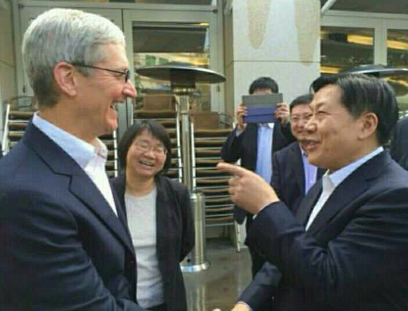 Apple CEO Tim Cook visits China