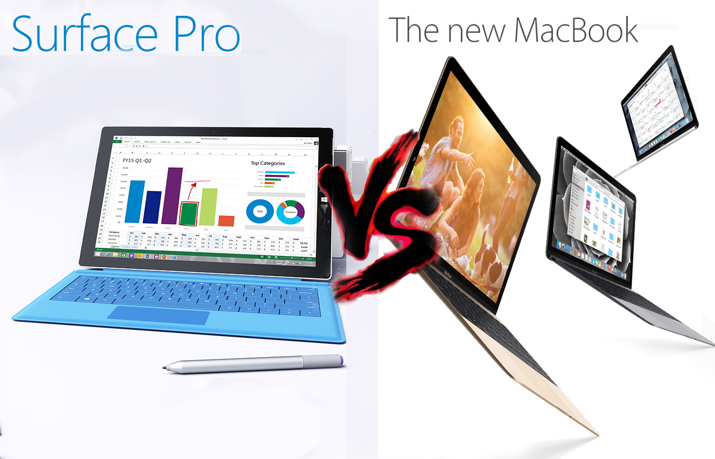 Surface Pro 4 versus Macbook Pro