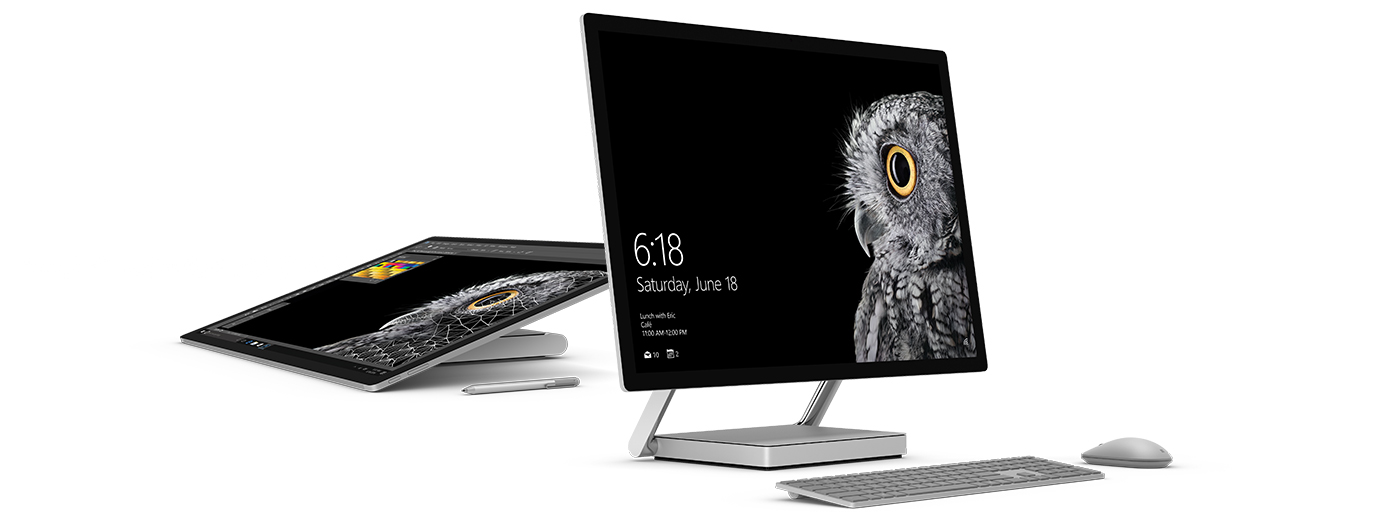 Surface Studio all-in-one PC ready for pre-order. Delivery in 2017