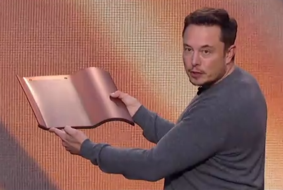 Amazing new solar roofing solution from SolarCity. Tesla Motors CEO Elon Musk demo video