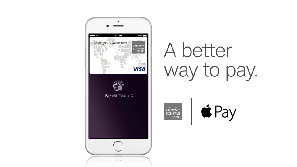 Apple Pay and Charles Schwab Bank