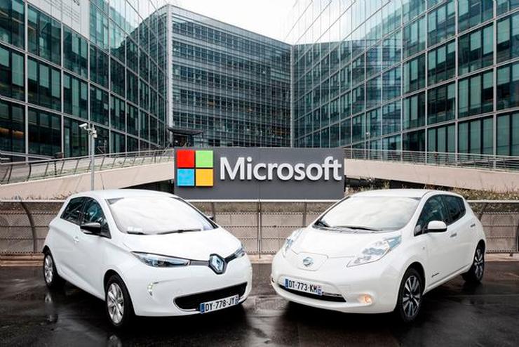 Microsoft Teaming Up with Renault-Nissan on Connected Car Technology