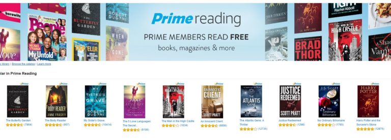 Amazon Launches Prime Reading, an Amazon Prime Members-only Free Benefit