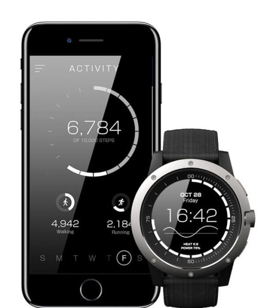 Matrix Powerwatch - smart watch that runs on thermoelectricity