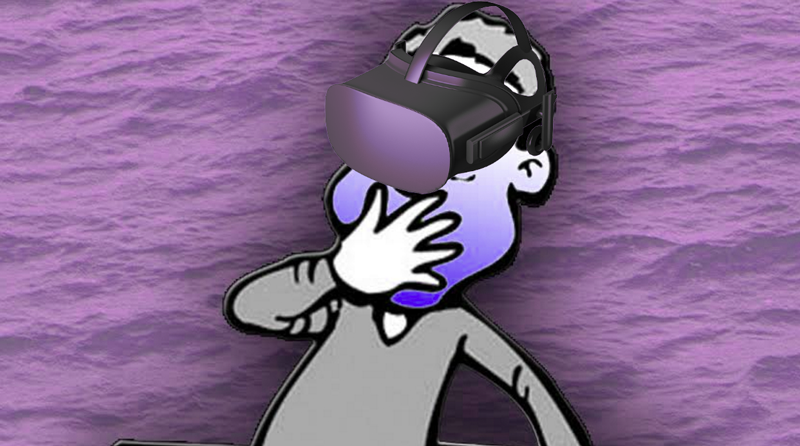 virtual reality sickness or cyber sickness
