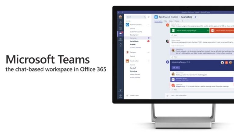 Slack Killer Microsoft Teams Launched as Preview in 181 Countries