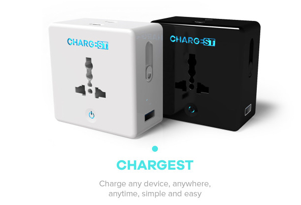 ChargEST, the world's most versatile universal travel adapter
