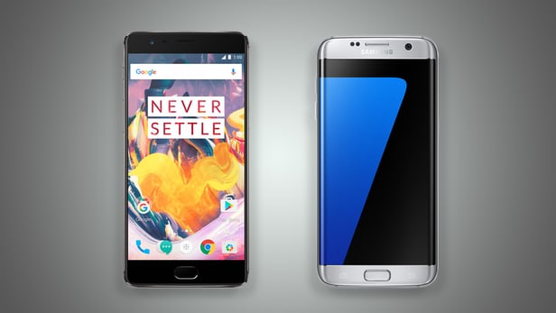 Samsung Galaxy S7 Edge versus OnePlus 3T