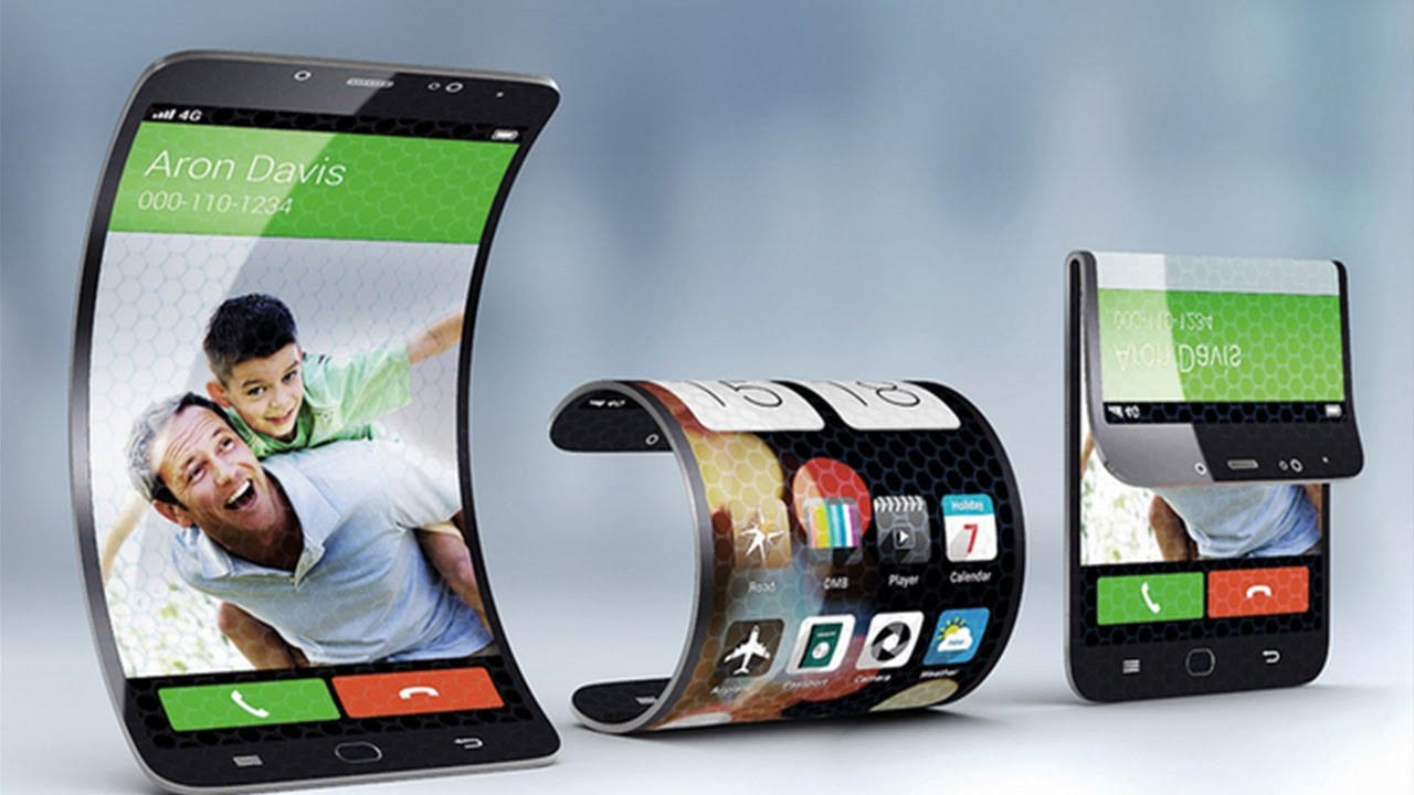 foldable smartphone screen