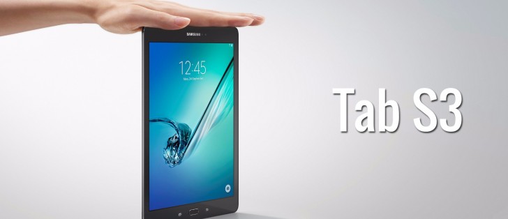 Samsung Galaxy Tab S3 release date