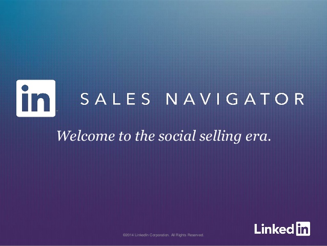 Microsoft Sales Navigator LinkedIn