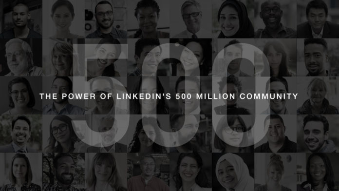LinkedIn 500 million members Dynamics 365
