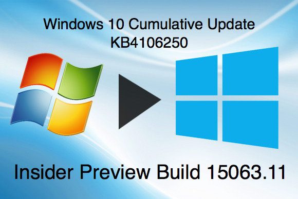 Windows 10 Creators Update Build 15063.11