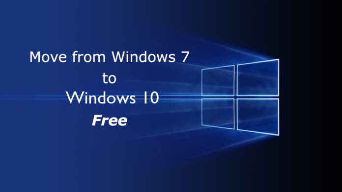 Windows 7 to Windows 10 Creators Update free
