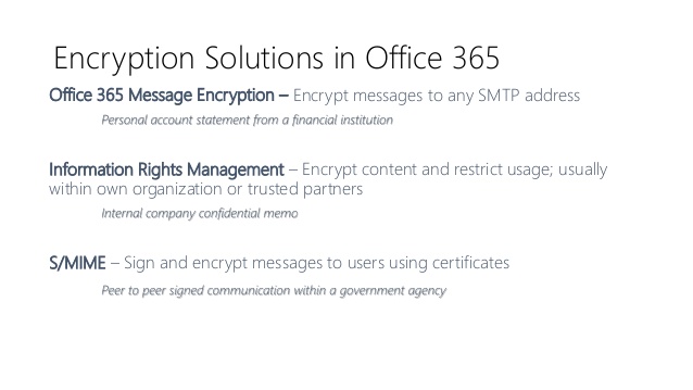 office 365 in financial institutions