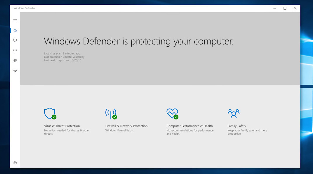 windows 10 upgrade brings new windows defender security center