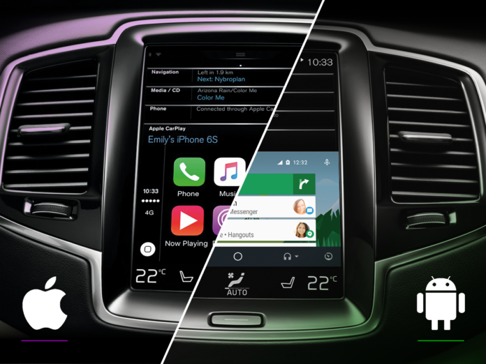 Android Auto Apple CarPlay Ford 2016