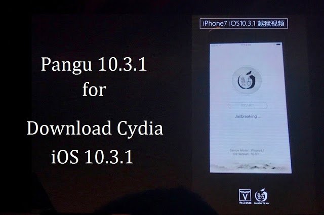 Pangu iOS 10.3.1 jailbreak