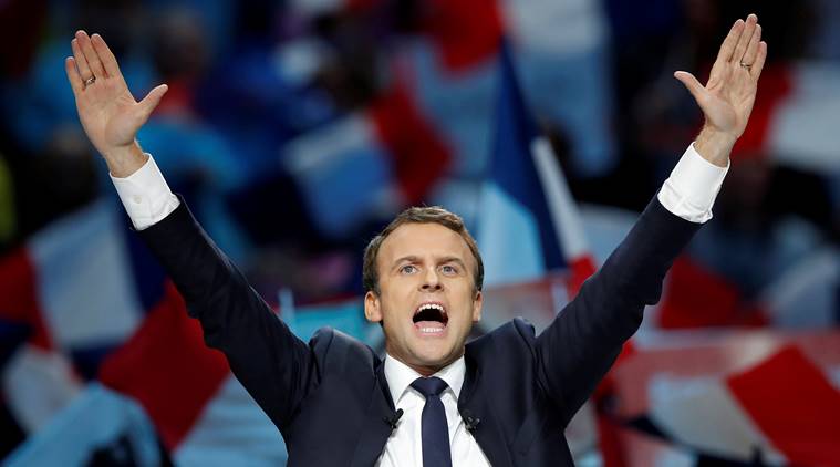Unanimous AI swarm artificial intelligence predicts Macron win in France