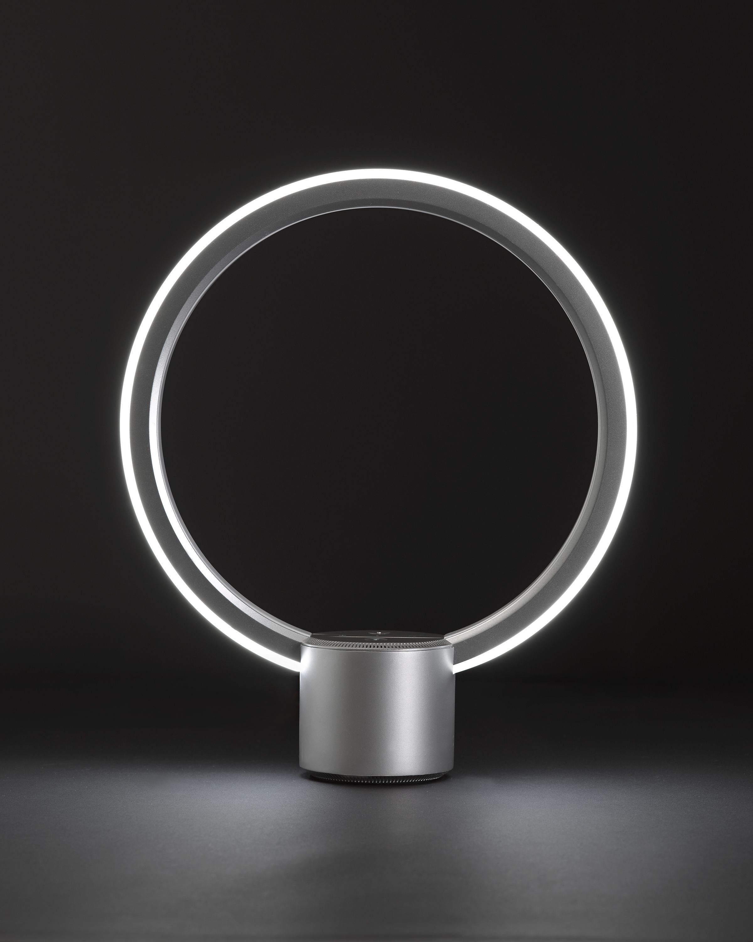 Alexa-enabled C by GE Sol voice-interactive smart lamp