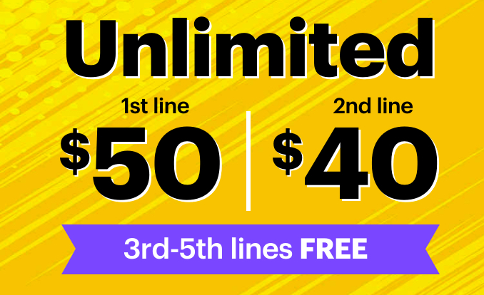 Sprint Unlimited five lines