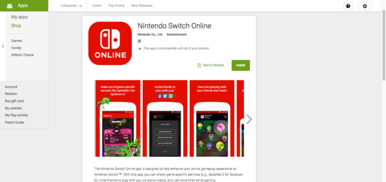 Nintendo Switch Online App Goes Live Ahead of Schedule – iOS and Android