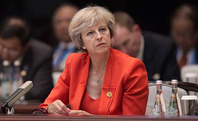 Theresa May wants to fine Google, Facebook and others for extremist content