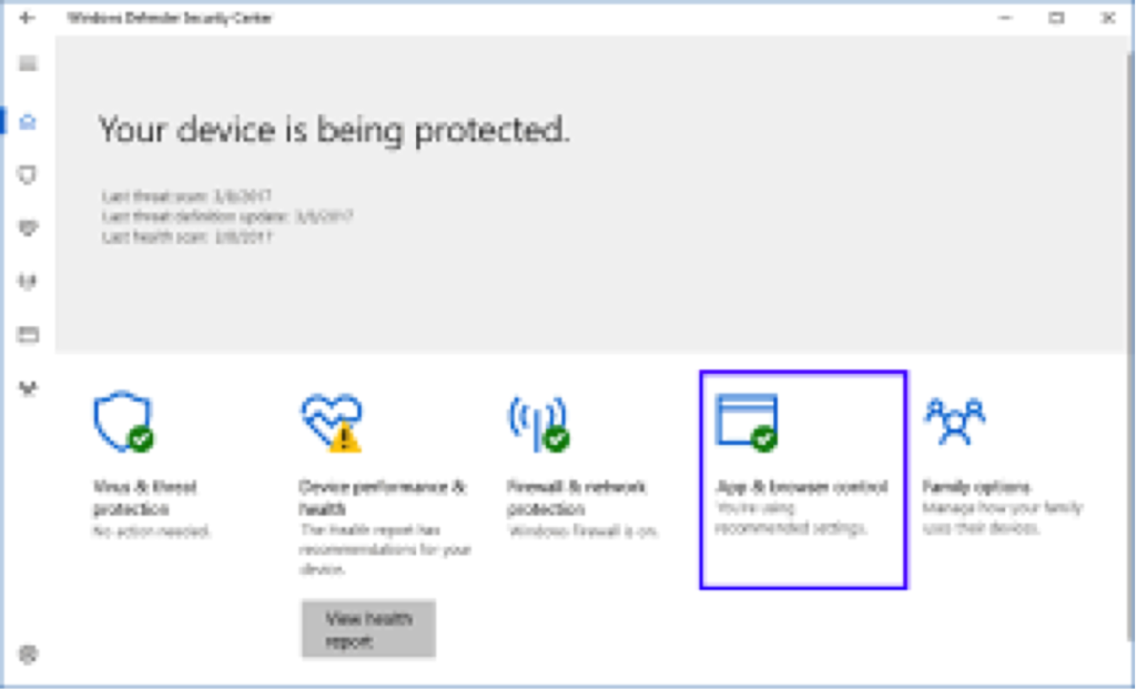 Windows 10 Microsoft Edge Windows Defender SmartScreen