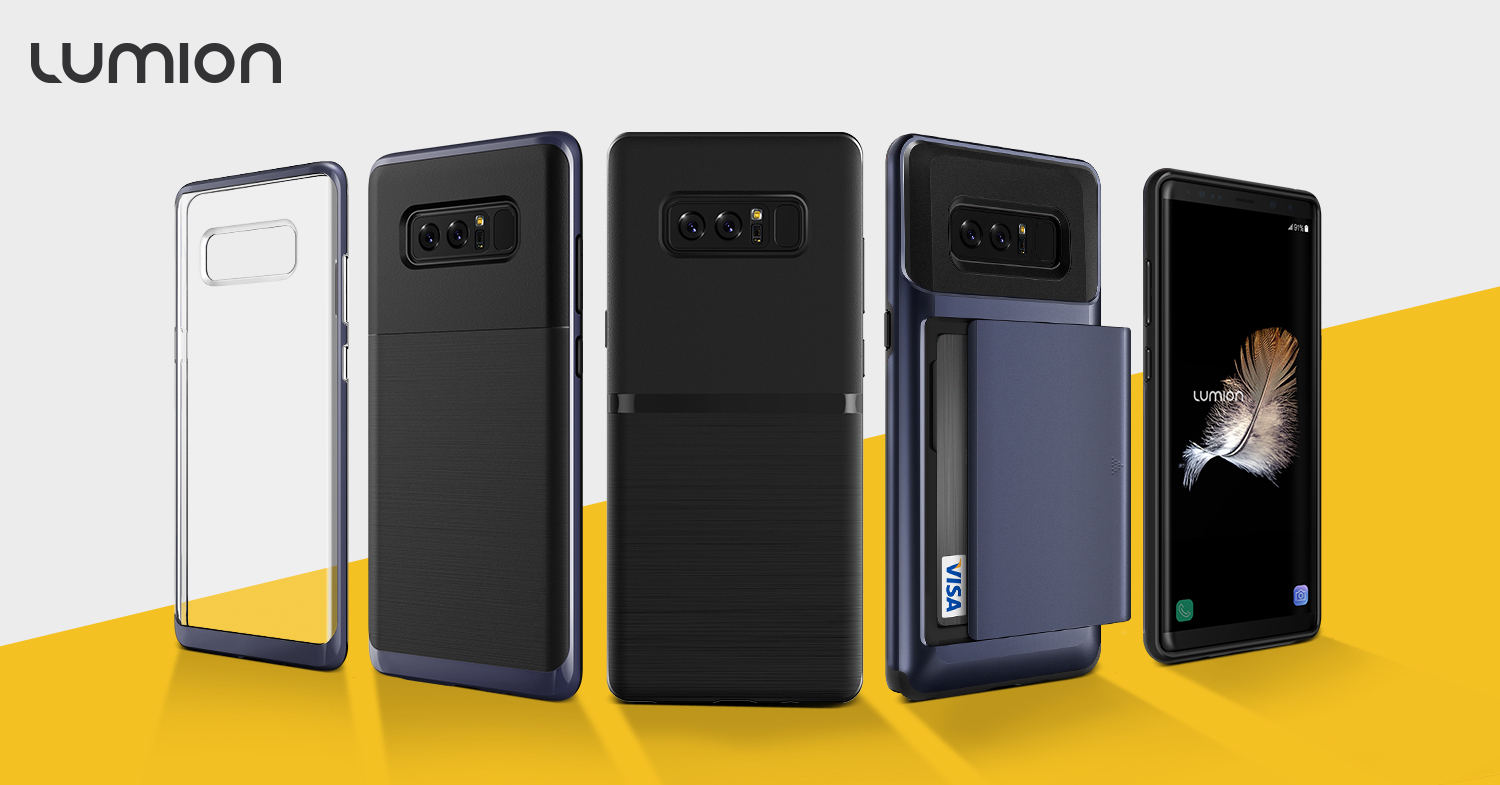 Galaxy Note 8 Lumion Cases