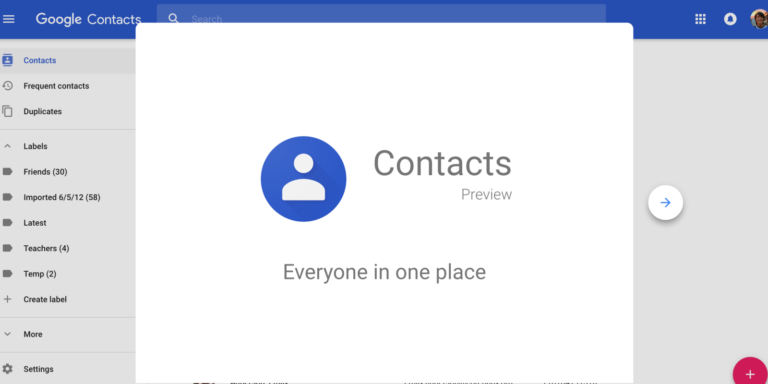 Google Contacts App Now Available to All Eligible Third Party Android Devices