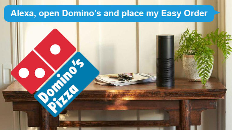Amazon Echo Users in the UK Can Now Order by Voice from Domino’s Pizza