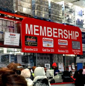 Costco membership renewal rate dip