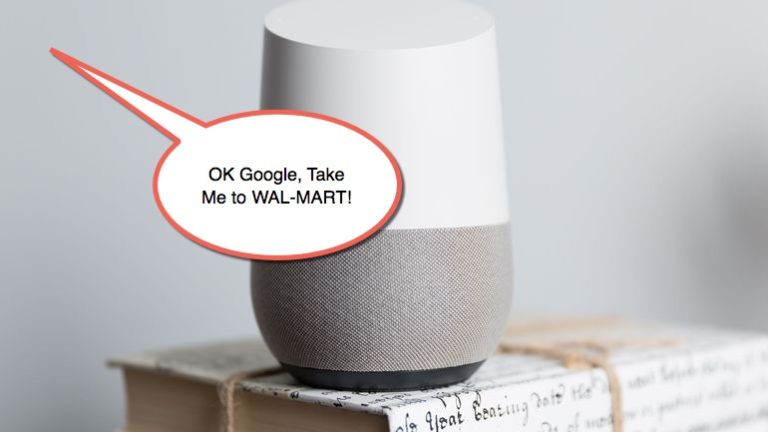 Wal-Mart Integrates Customer Accounts with Google Home Voice Shopping