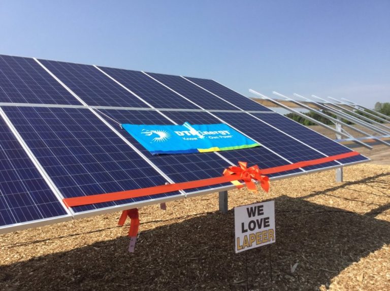 Michigan’s Largest Solar Power Park Now Fully Operational