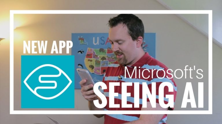 Microsoft launches Seeing AI app as accessibility tool for visually impaired